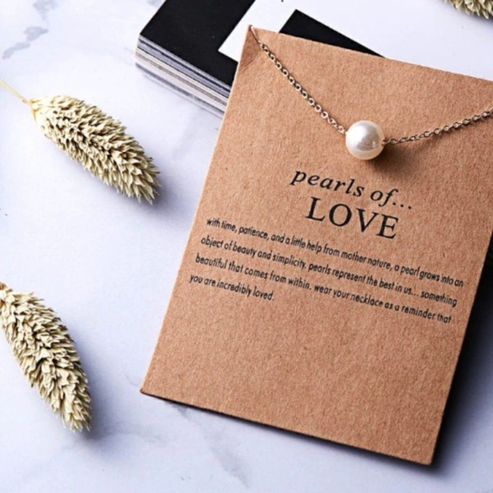PEARL OF LOVE NECKLACE 